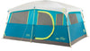 Coleman 8-Person Tenaya Lake Fast Pitch Cabin Camping Tent with Closet Light Blue