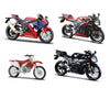Maisto 1:12 Scale Highly Detailed Honda Motorcycles 4-pack