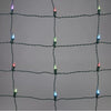 Philips 150ct Net Lights 4FT X 6FT Color Changing LED Green Wire