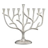 Casted Aluminum 9 Branch Menorah