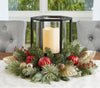 13-inch Artificial Christmas Holiday Floral Centerpiece