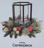13-inch Artificial Christmas Holiday Floral Centerpiece