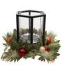 13-inch Artificial Christmas Holiday Floral Centerpiece