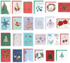 Papyrus Hand-Crafted Holiday Card Collection with Keepsake Box 24 Count