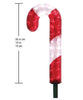 Masala House 8-Piece LED Candy Cane Lawn Stakes 12-inch