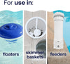 HTH Pool Care 3-inch Chlorine Tabs Swimming Pool Chlorinating Sanitizer, 37.5lb
