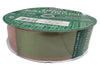 3-Pack Kirkland Wire-Edged Ribbon Duel-Sided Burnt Orange and Green 1.5 inch 50 yards