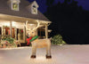 Gemmy 10.5-FT Pre-Lit LED Giant-Sized Fuzzy Standing Reindeer Christmas Inflatable
