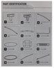 Skywalker Trampoline 16' OVAL Replacement Parts, Top Tube Key NO 2 (Small Arc)