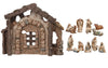 Kirkland Signature 13-Piece Hand-Painted Christmas Nativity Set