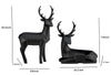 2-Piece Resin Origami Table Top Deer Set Holiday Decor