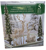 5-Piece Deer Family with Trees Tabletop Holiday Decoration