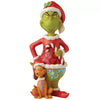 Jim Shore 20" Grinch & Max Hand Painted Statue Christmas Figure Decoration