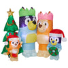Gemmy 6.3-feet Giant Bluey Heeler Family Christmas Inflatable Scene