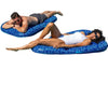 Aqua Luxury Pool Lounger and Tanner 2-pack Blue/Flower