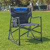 Mac Sports Rock n Lock Director Rocking Chair Grey/Blue