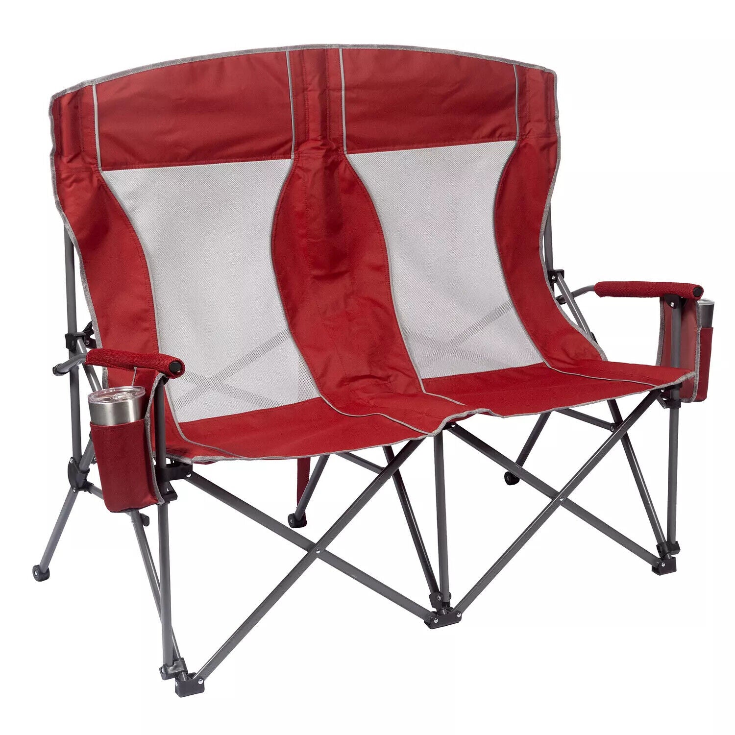 Manber Chair Member's Mark Oversized Double Hard Arm Chair 650-lb Total Weight Capa ...
