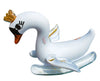 Novelty Swan Inflatable Ride-On Pool Float 63in X 52in X 47in