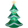 Holiday Time 7FT Christmas Tree with Metallic Ornaments Holiday Inflatable