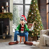 Disney 4 Foot Animated Holiday Goofy