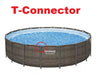 Replacement T-CONNECTOR for Bestway Power Steel 18FT X 48IN Round Swimming Pool