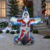 6 FT Pre-Lit Inflatable Photorealistic Kaleidoscope National Lampoons Clark Griswold
