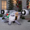 Gemmy 8FT Mandalorian Razor Crest Vehicle Christmas Inflatable