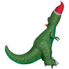 Holiday Time 8.5ft Tall T-Rex with Ornament Christmas Inflatable