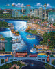 Dowdle Folk Art 192 Jigsaw Puzzle - Niagara Falls - 1000 Piece