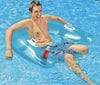 Rare HTF BLUE Color New INTEX Sit N Float Inflatable Pool Raft Chair Lounge