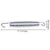 Replacement 7-inch Trampoline Springs Silver 48-count