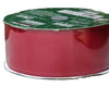 Kirkland Wire Edged 2.5-inch Red Velvet Solid Ribbon 50yd X 2.5in