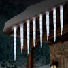 GE Energy Smart Random Sparkle 20-Count 100 LED Twinkling Ice Crystal Icicle Set