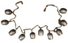 5' Metal Bell Garland with Burlap Bag by Ellen DeGeneres