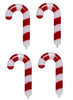 GE 52 LED Candy Cane Pathway Set 11.9-inch Tall Warm White 5FT