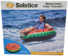 Solstice Watermelon 1 Person Tube Towable 48in x 48in