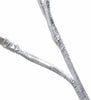 Evergreen LED Silver Posable Branches with 40 Pure White LED Bubble Lights