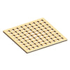 Newport Brass 233-601/24A French Gold 6'' Square Shower Drain
