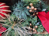 Member's Mark Pre-Lit 9-FT Decorated Red Garland with Warm White LED Lights
