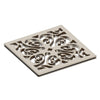 Newport Brass 233-404-20 4" Square Shower Drain stainless steel