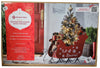 Member's Mark 46" Pre-Lit Decorative "Let it Snow" Sleigh with Topiary