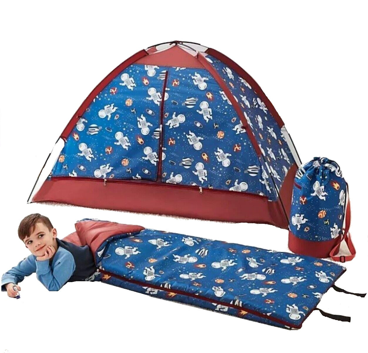 Members Mark 3-Piece Space Slumber Set (Tent, Sleeping Bag and Carry Bag)