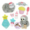 Sweet Sisters Pajama Party 13in and 16in Vinyl Dolls and Accessories Brown Hair