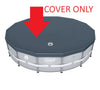 Replacement COVER for Coleman 20FT X 48IN Power Steel Swimming Pool Black