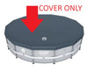 Replacement COVER for Coleman 20FT X 48IN Power Steel Swimming Pool Black