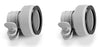 New Intex Hose Conversion Adapters Kit Pair