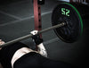 Tribe WOD Pound Bumper Plate 25 Pound Gym Weight Rubber and Steel