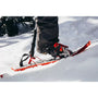 ALPTREK Pro Snowshoe Kit with Sawtooth Grip, Poles, Case Red/Large
