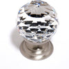 AlnoC210-CLR/SN Crystal Clear Spherical Knob