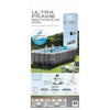 Intex 18ft X 9ft X 52in Ultra Frame Rectangular Pool Set Sand Filter Pump